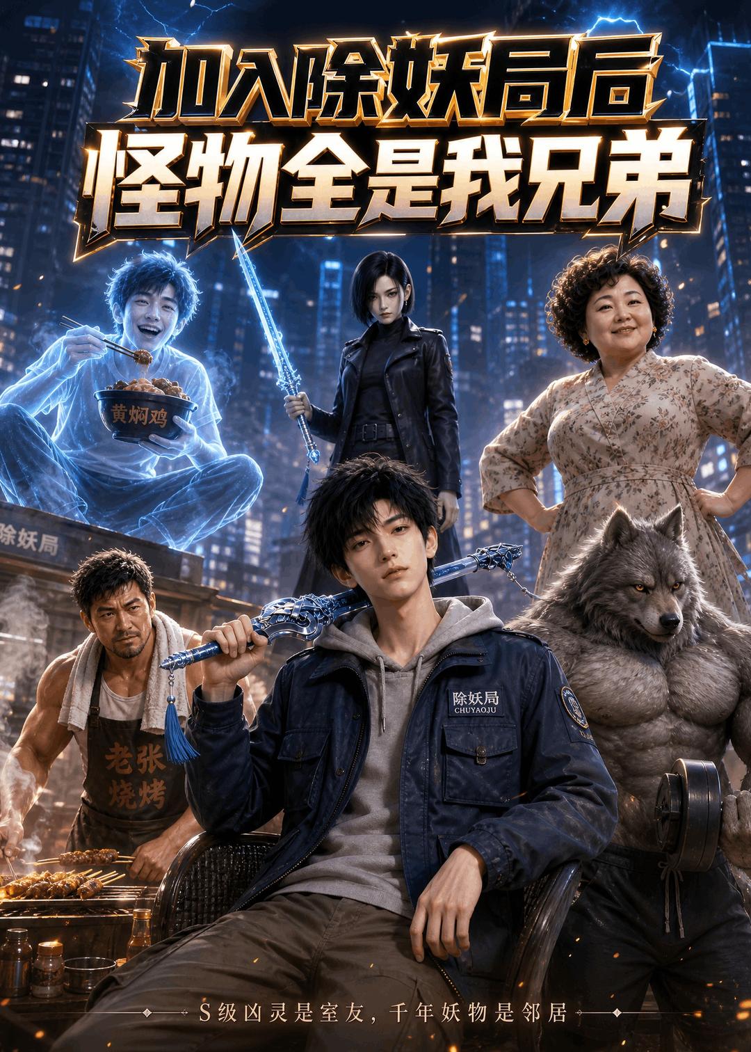 老屋里的三个人